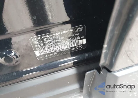 2022 Mitsubishi Eclipse Cross Se S-Awc/Se Special Edition S-Awc/Sel S-Awc/Sel Special Edition S-Awc z USA, uszkodzony, nr VIN JA4ATWAA5NZ004094